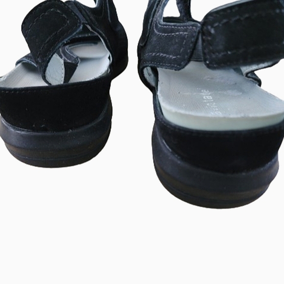 David Tate Clever Black Comfort Slingback Shoes Size 8 1/2 - Picture 3 of 10